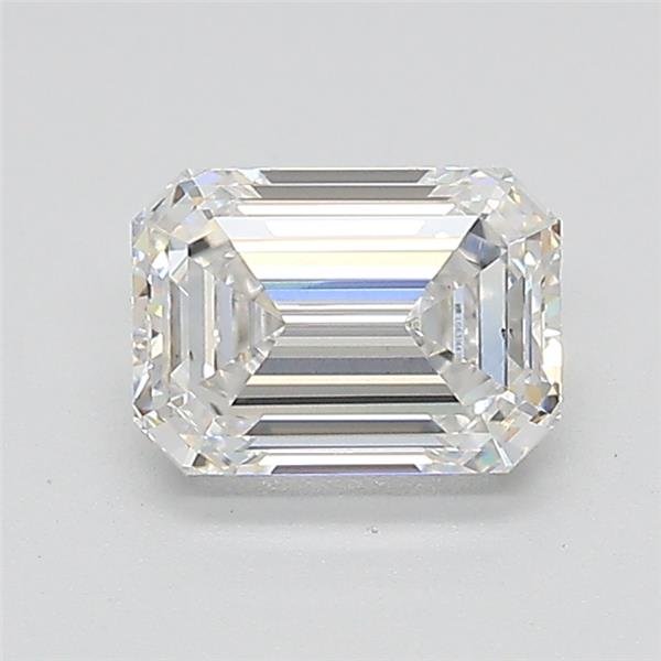 1.05ct E VS2 Rare Carat Ideal Cut Emerald Lab Grown Diamond
