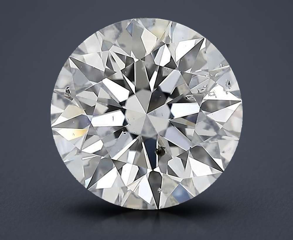 2.57 Carat Round Natural Diamond