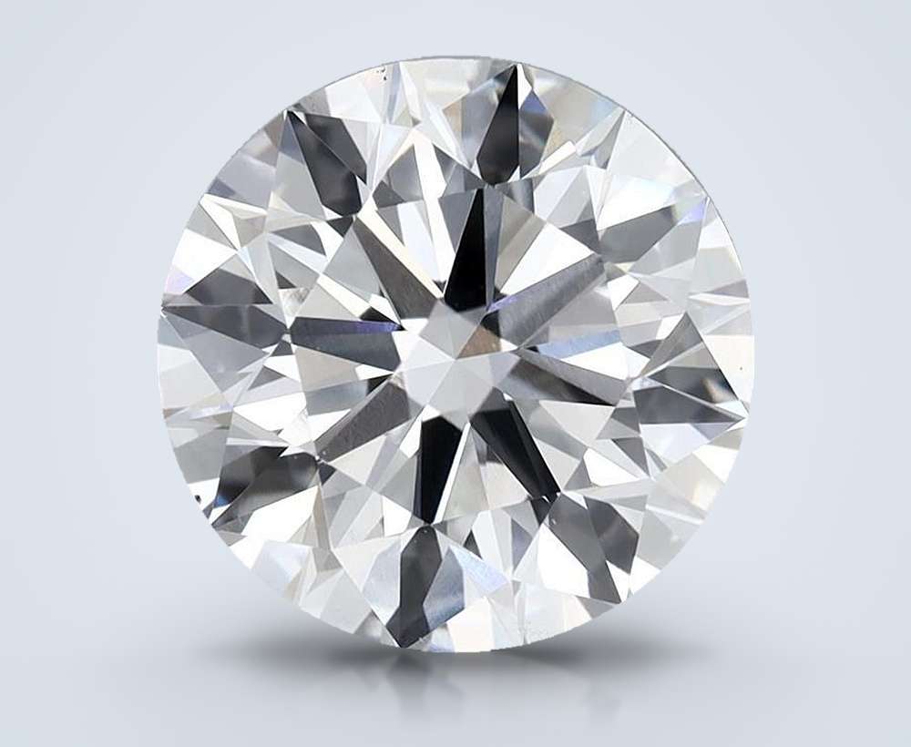 4.46 Carat Round Lab Diamond