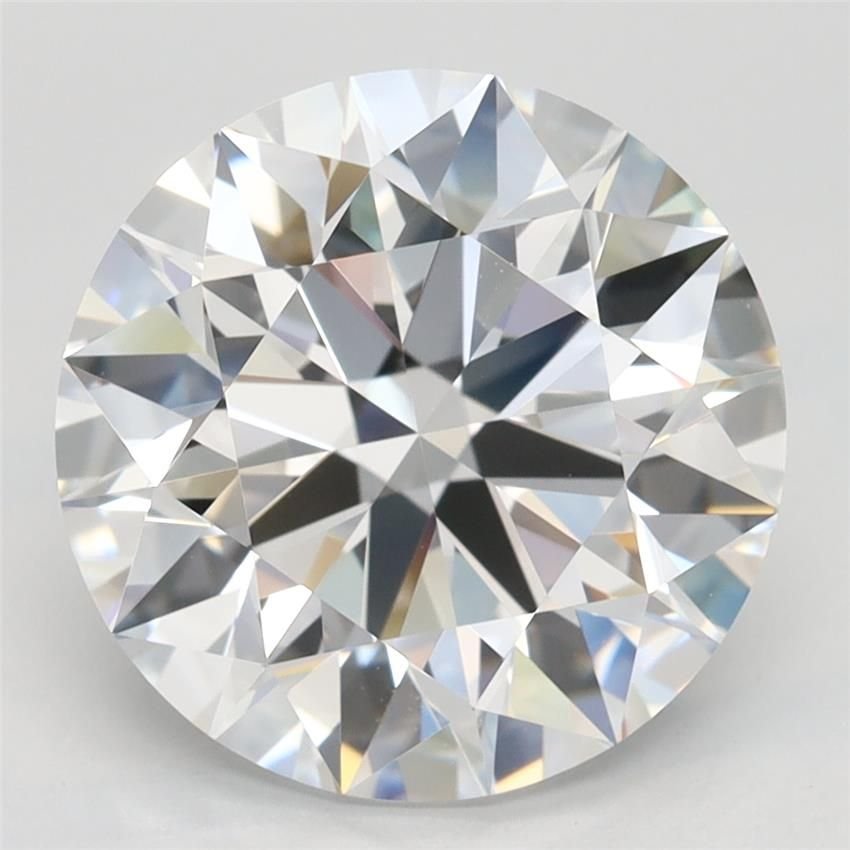 3.97ct D VVS1 Rare Carat Ideal Cut Round Lab Grown Diamond