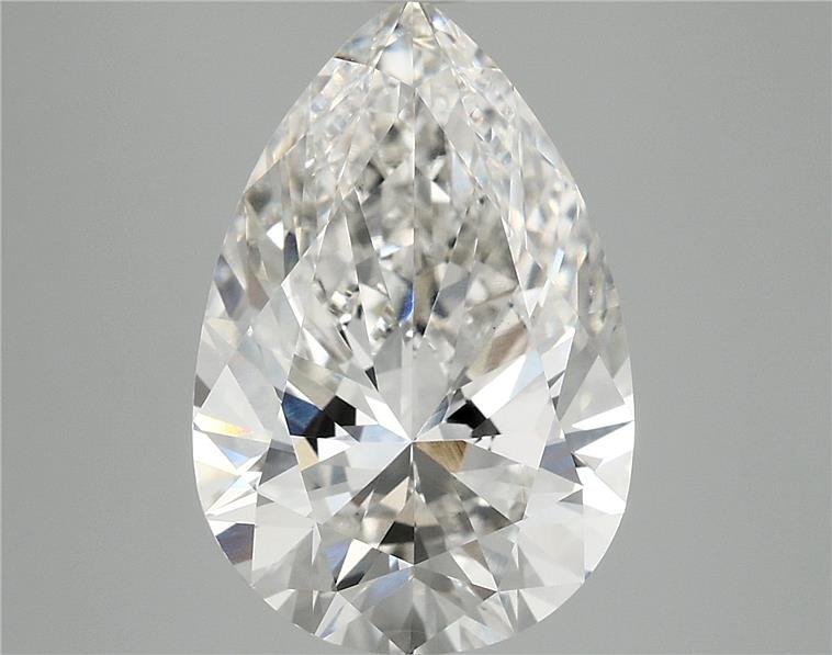 5.82 Carat Pear Lab Diamond