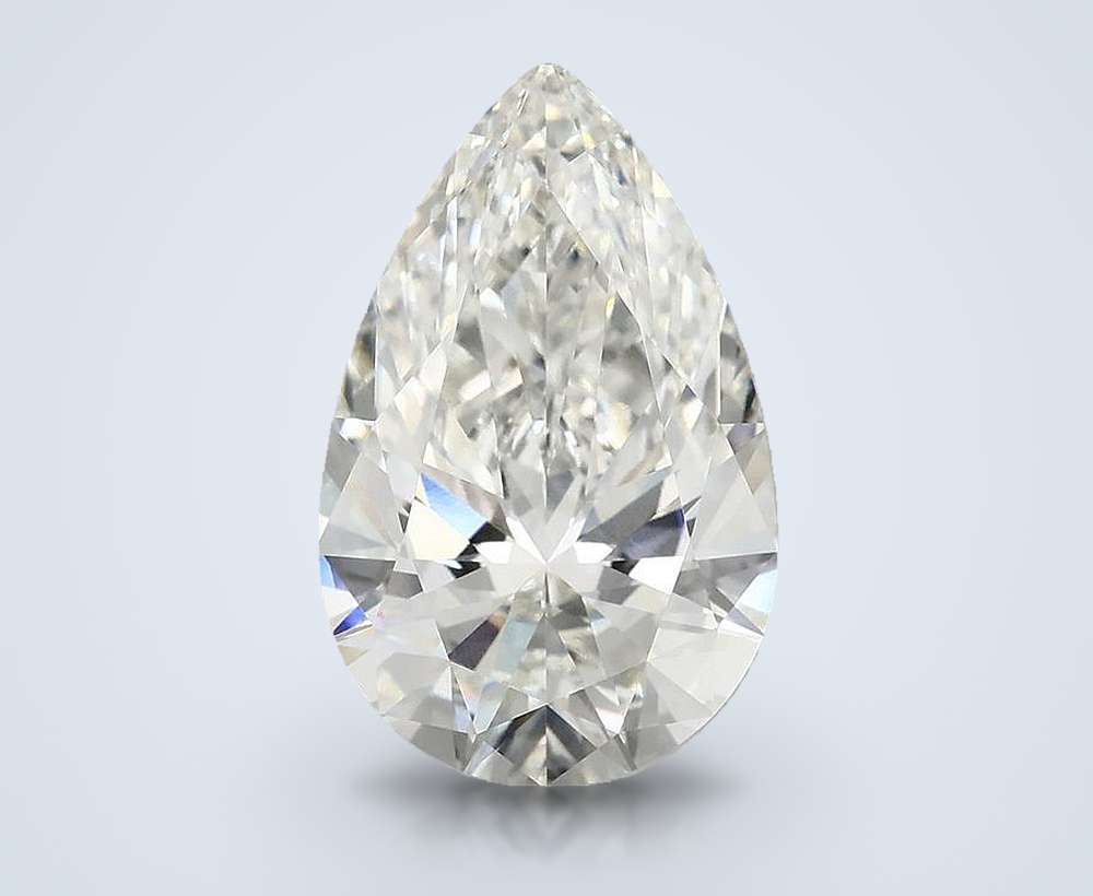 5.98 Carat Pear Lab Diamond