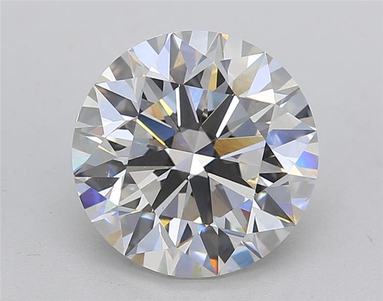 3.07ct H VS1 Rare Carat Ideal Cut Round Lab Grown Diamond