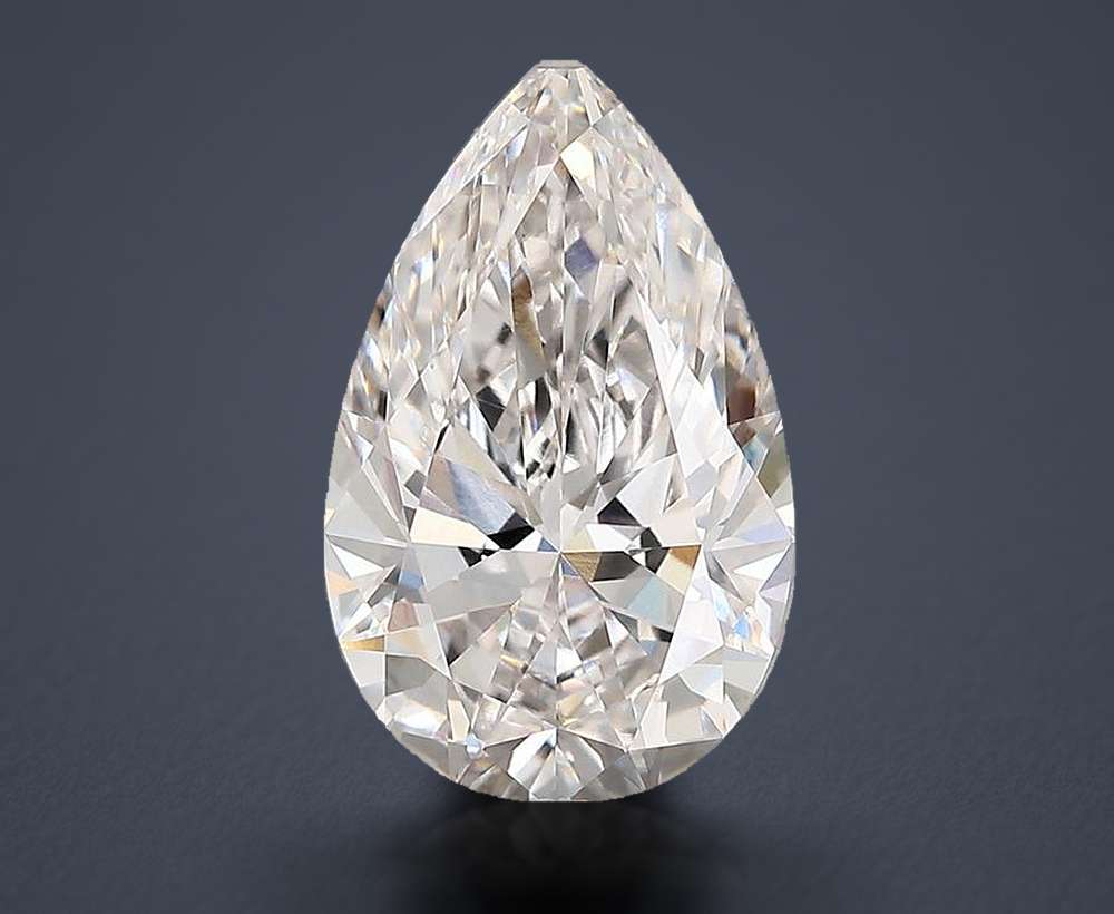 4.02 Carat Pear Lab Diamond