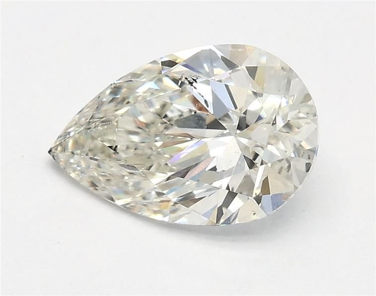 1.03ct H SI2 Rare Carat Ideal Cut Pear Lab Grown Diamond