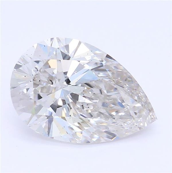 0.93ct G SI1 Rare Carat Ideal Cut Pear Lab Grown Diamond