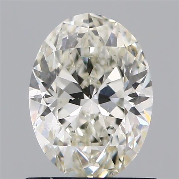 0.72ct K SI2 Rare Carat Ideal Cut Oval Diamond