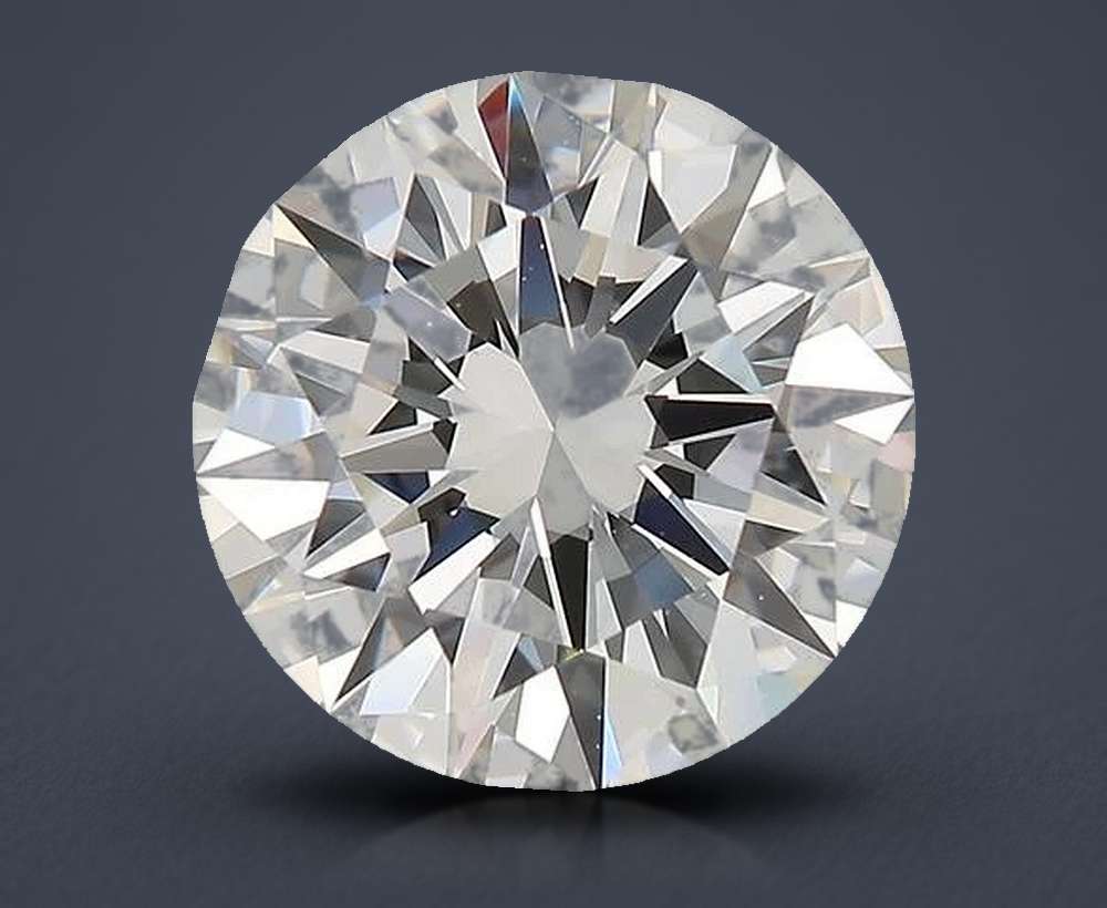 3.20 Carat Round Natural Diamond