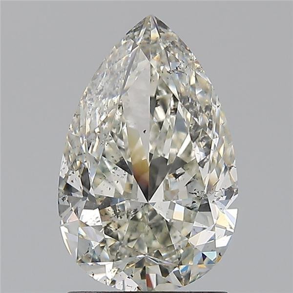 1.27ct J SI2 Rare Carat Ideal Cut Pear Diamond