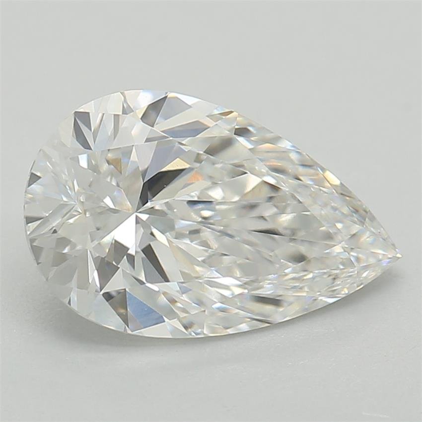 1.05ct E VS1 Rare Carat Ideal Cut Pear Lab Grown Diamond