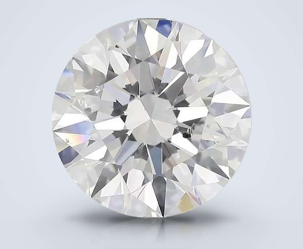 4.04 Carat Round Natural Diamond