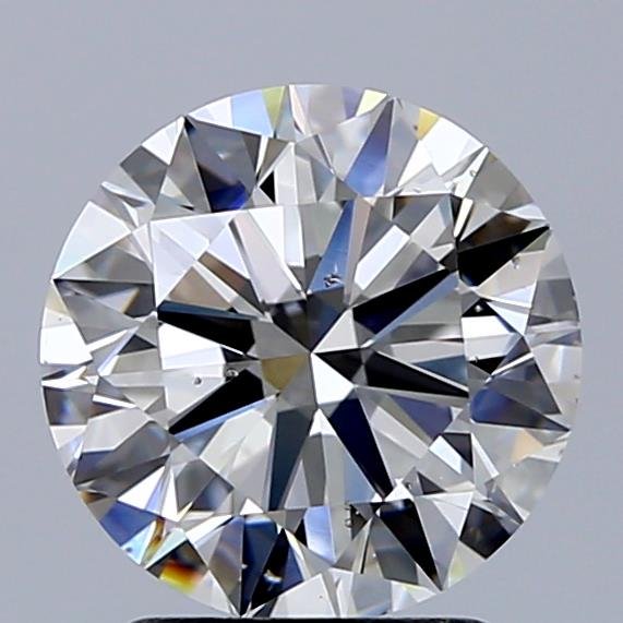 2.31ct G SI1 Rare Carat Ideal Cut Round Diamond