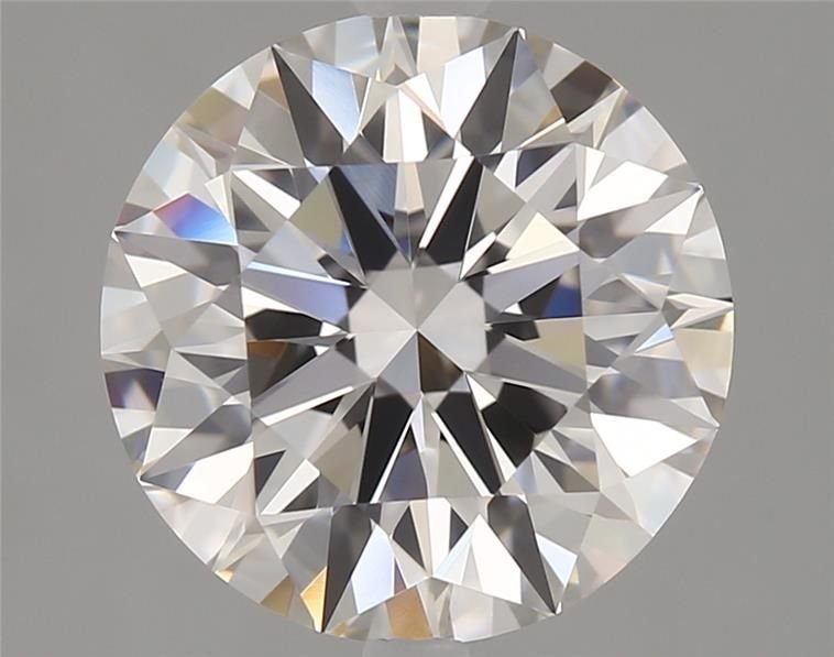 3.02ct I IF Rare Carat Ideal Cut Round Diamond