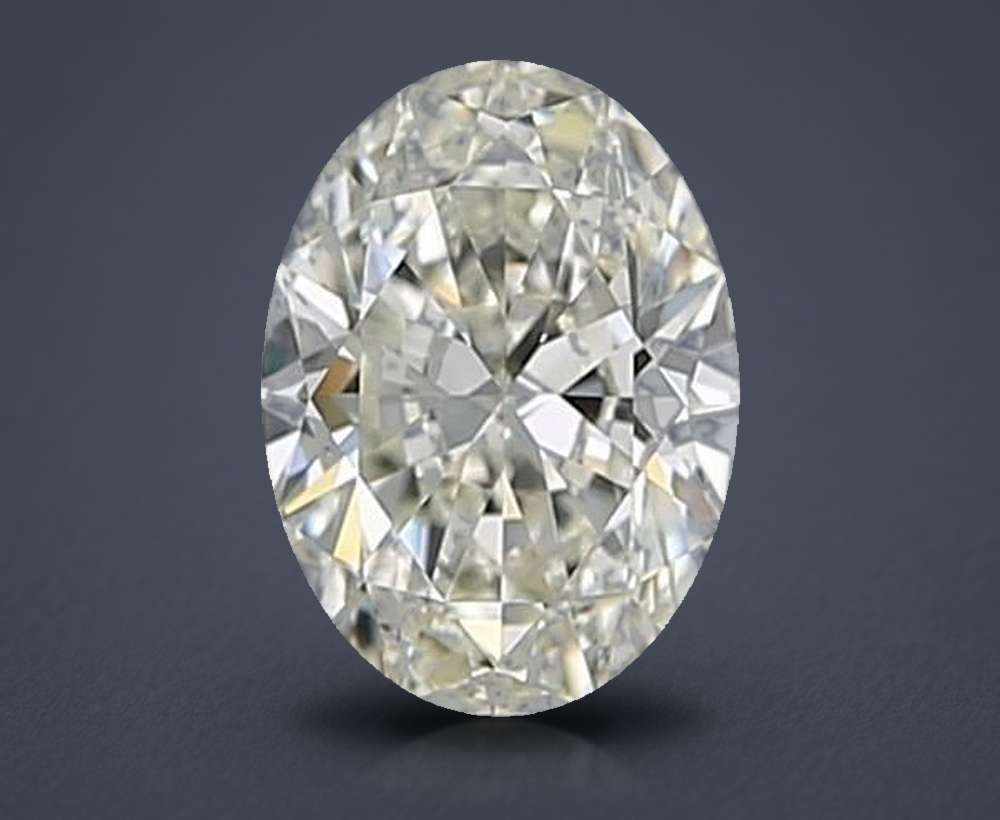 1.00 Carat Oval Natural Diamond