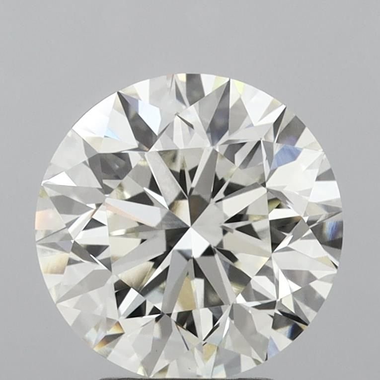 3.31ct I VVS2 Very Good Cut Round Lab Grown Diamond