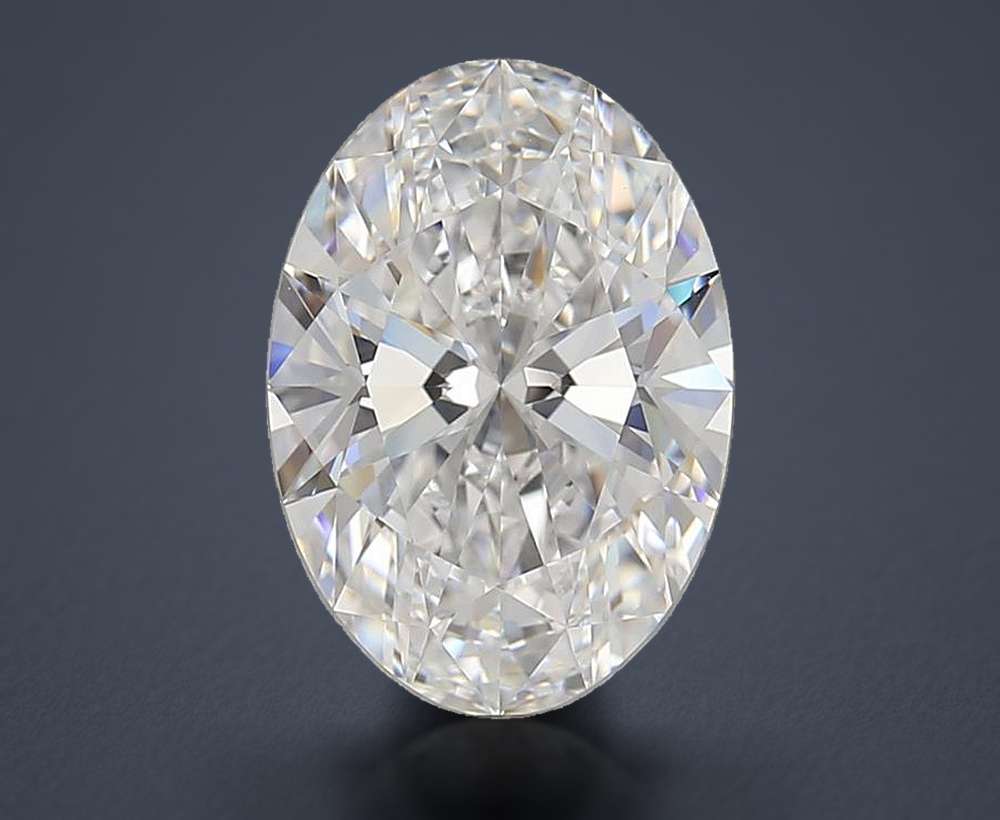 3.42 Carat Oval Lab Diamond