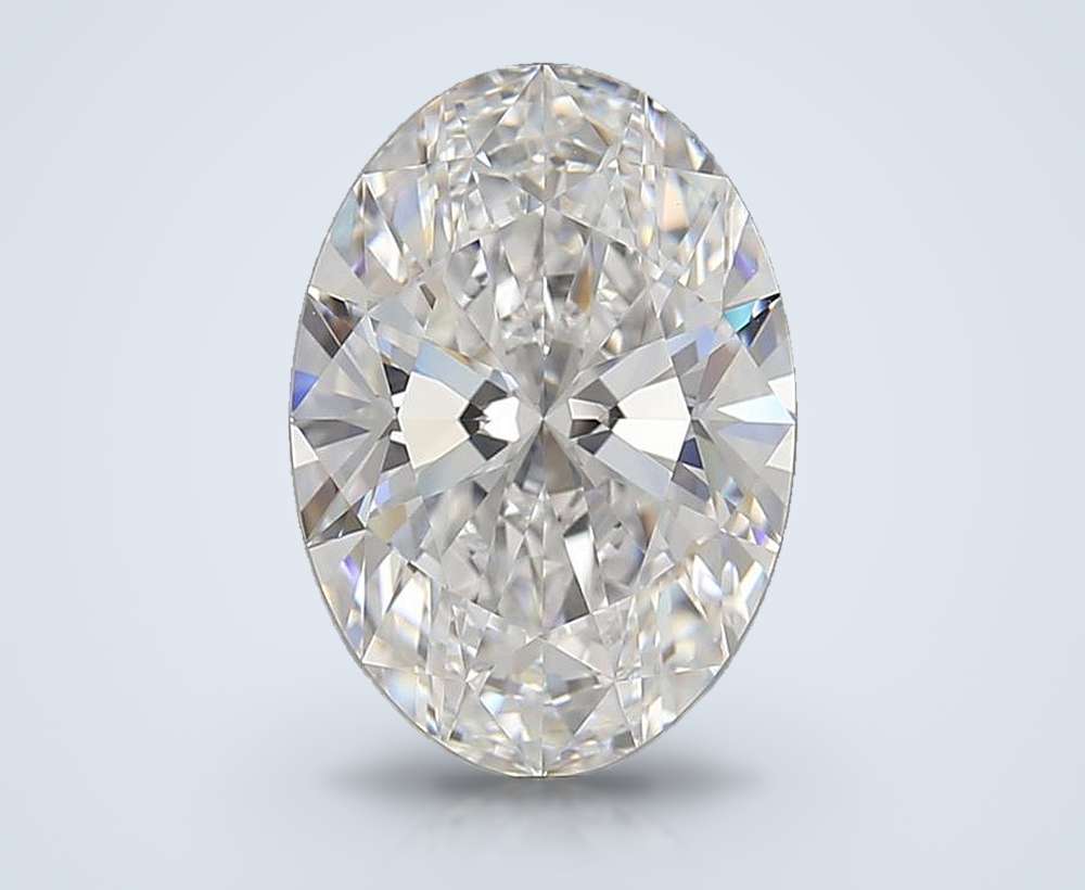 3.42 Carat Oval Lab Diamond