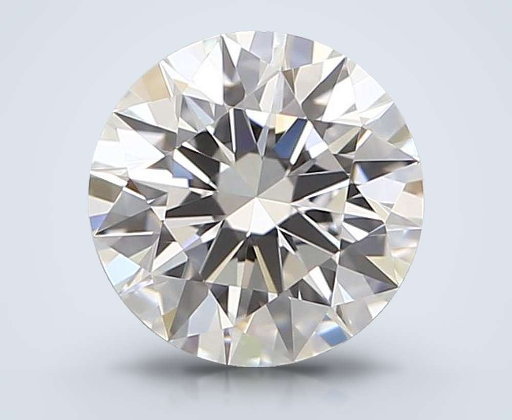 0.59 Carat Round Natural Diamond