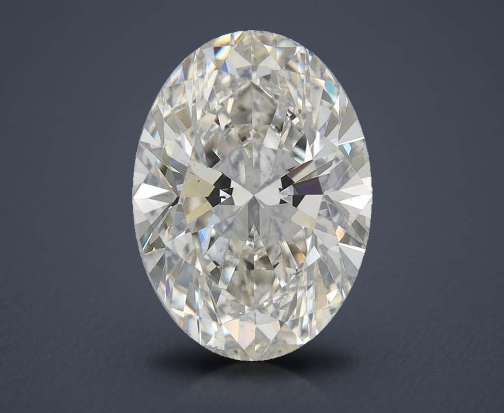 4.24 Carat Oval Lab Diamond
