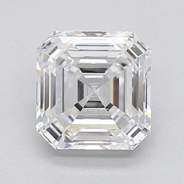 1.00ct D SI1 Excellent Cut Asscher Lab Grown Diamond