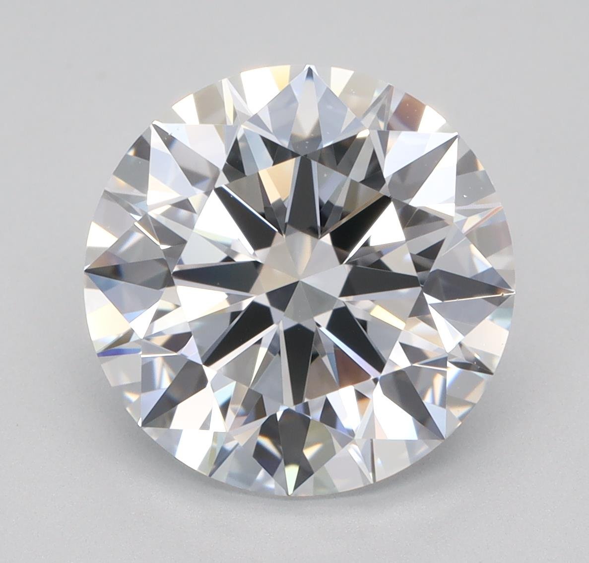 3.34ct D VS1 Rare Carat Ideal Cut Round Lab Grown Diamond