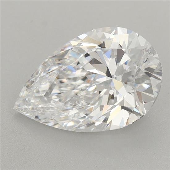 1.92 Carat Pear Lab Diamond