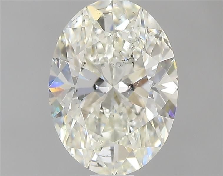 0.80ct J SI2 Rare Carat Ideal Cut Oval Diamond