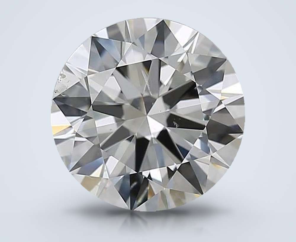 4.01 Carat Round Natural Diamond