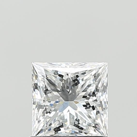 1.05ct E VS2 Rare Carat Ideal Cut Princess Lab Grown Diamond