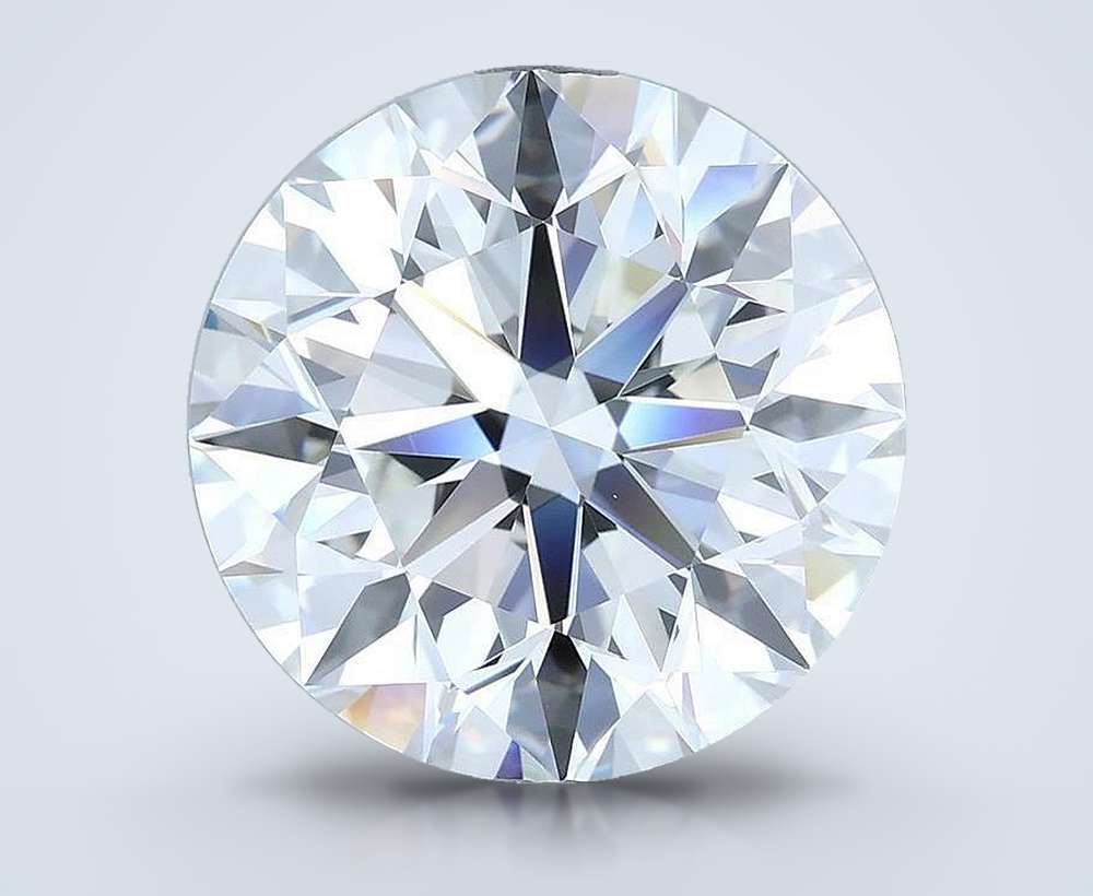 7.01 Carat Round Natural Diamond