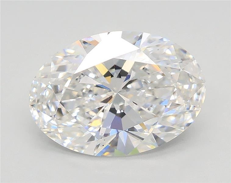 2.05ct E VS2 Rare Carat Ideal Cut Oval Lab Grown Diamond