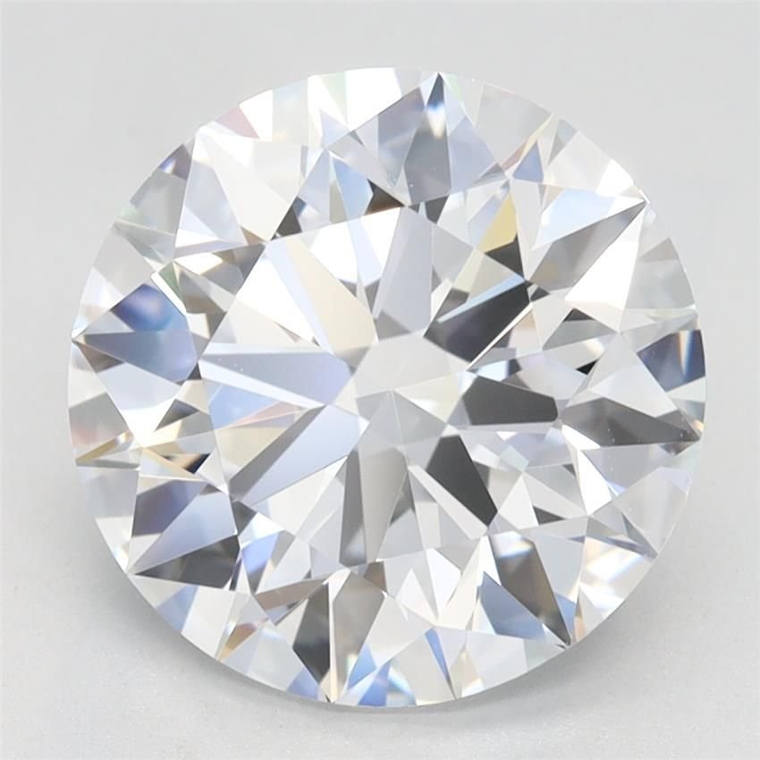 3.40ct D VVS1 Rare Carat Ideal Cut Round Lab Grown Diamond