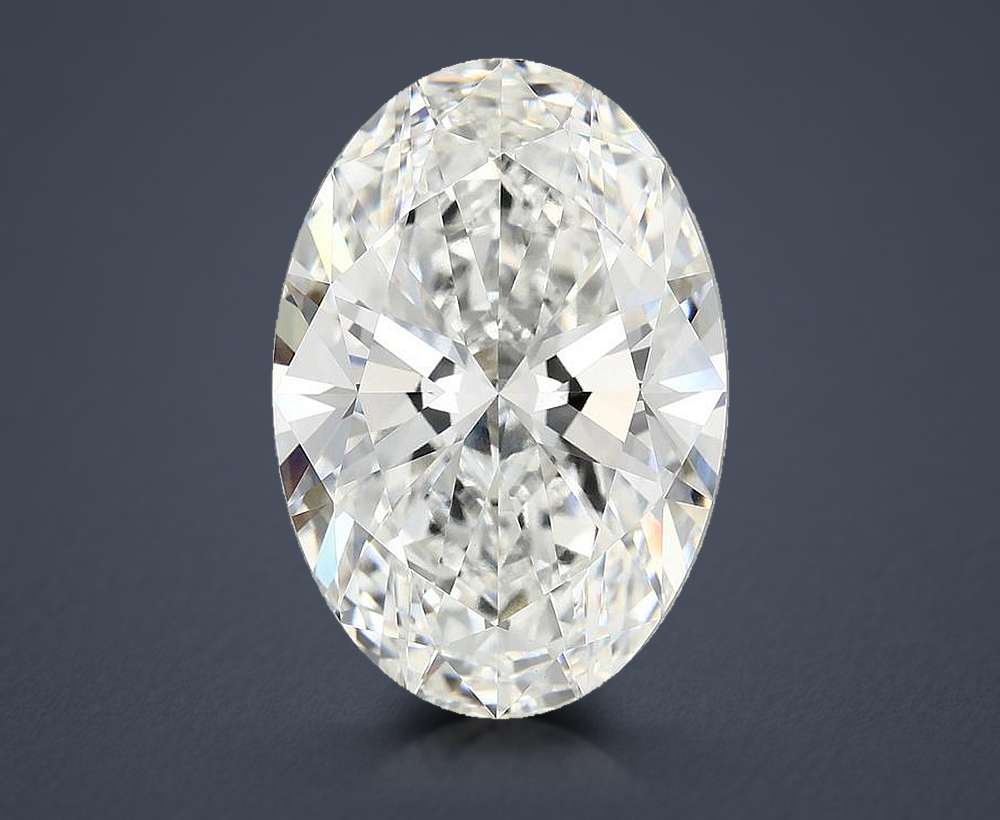 12.02 Carat Oval Lab Diamond