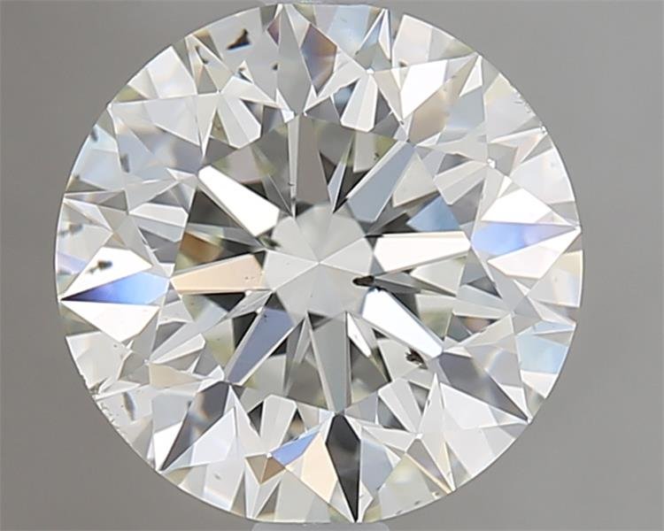 2.06ct J SI2 Excellent Cut Round Diamond