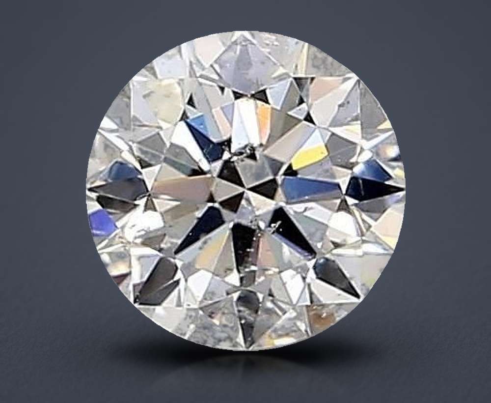 0.70 Carat Round Natural Diamond