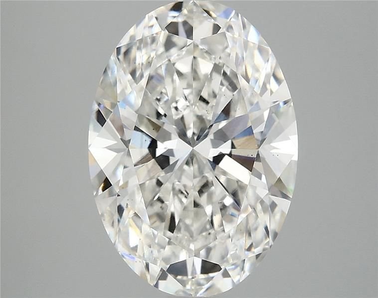 3.96 Carat Oval Lab Diamond