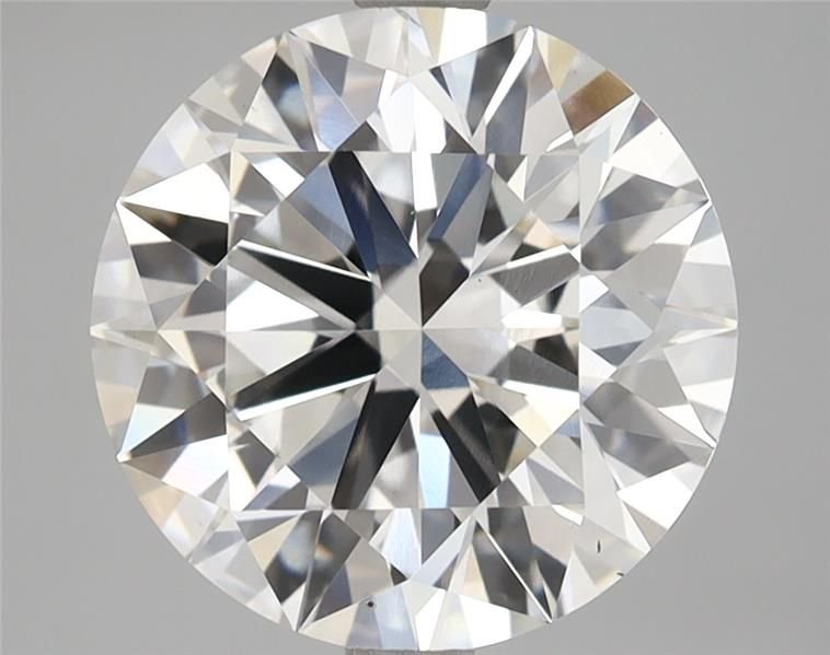 4.18ct G SI1 Rare Carat Ideal Cut Round Lab Grown Diamond