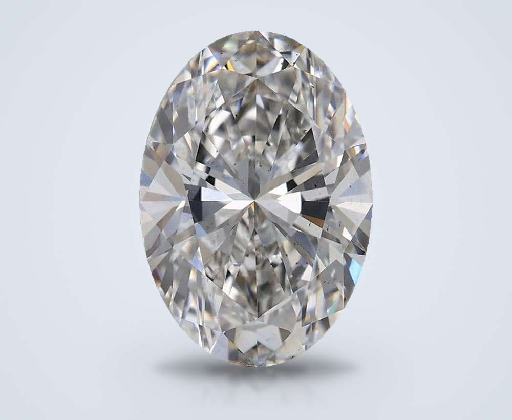 3.21 Carat Oval Lab Diamond