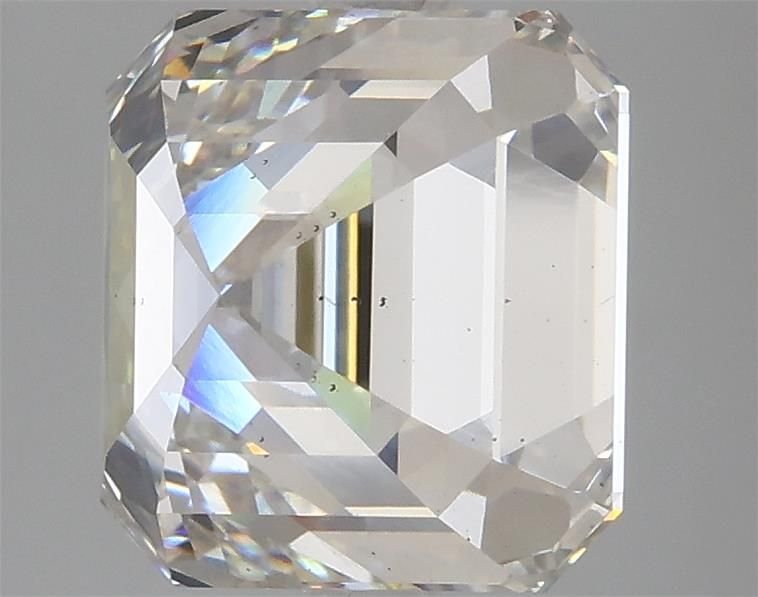 4.05ct H VS2 Rare Carat Ideal Cut Asscher Lab Grown Diamond