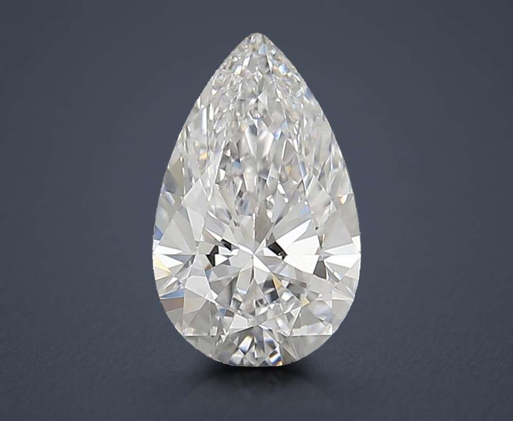 1.50 Carat Pear Lab Diamond