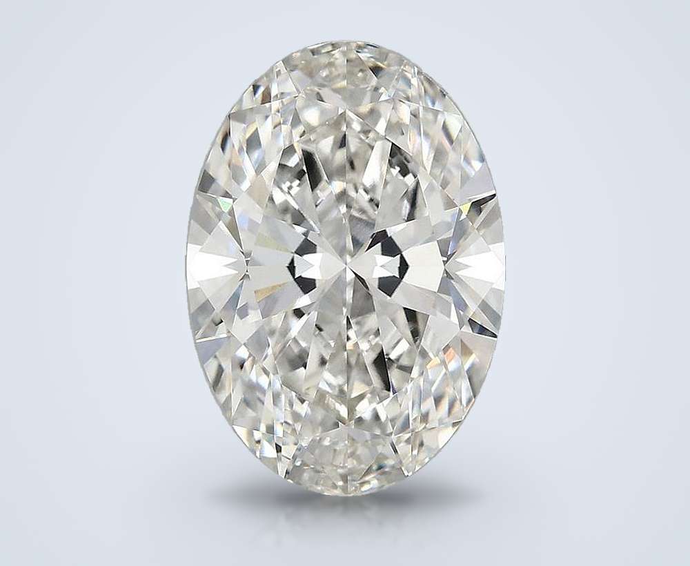 4.85 Carat Oval Lab Diamond