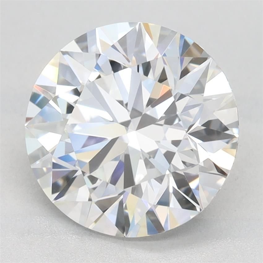 2.51ct D VVS1 Rare Carat Ideal Cut Round Lab Grown Diamond