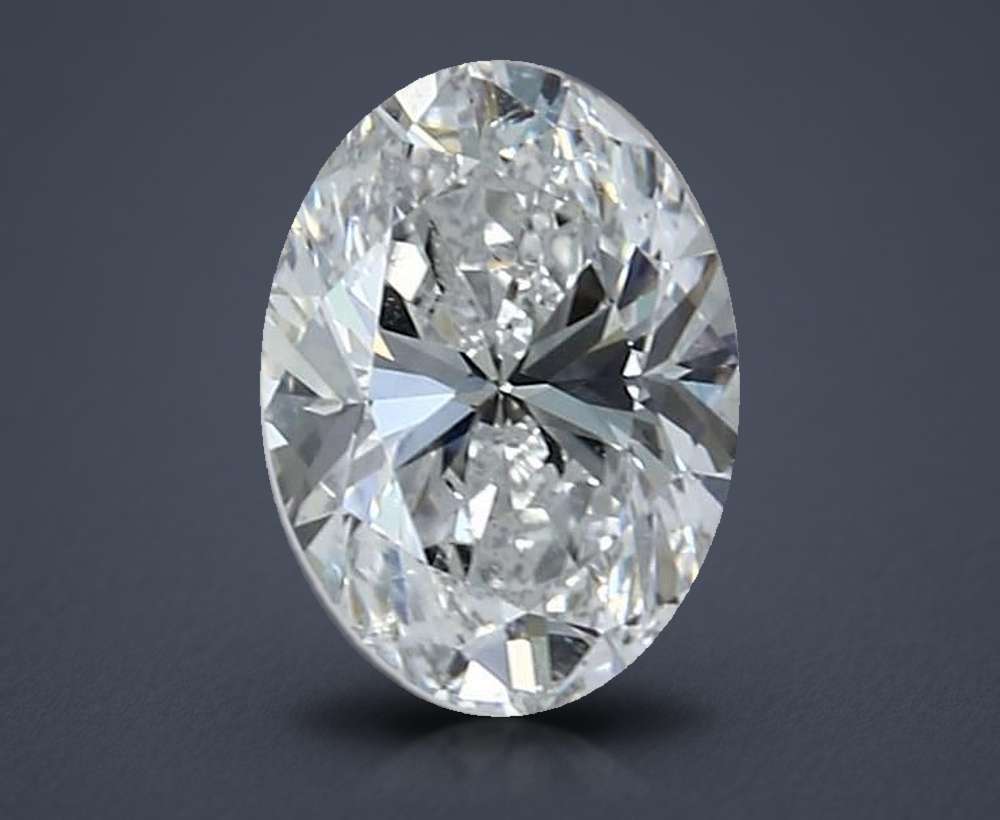 1.50 Carat Oval Natural Diamond