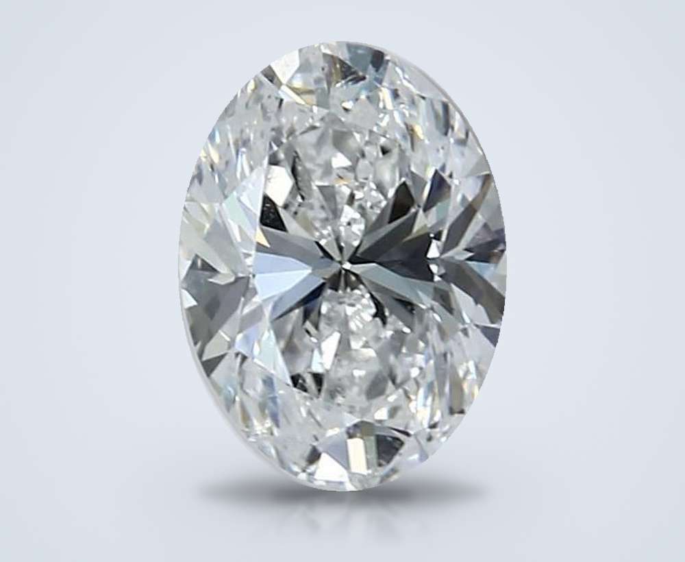 1.50 Carat Oval Natural Diamond
