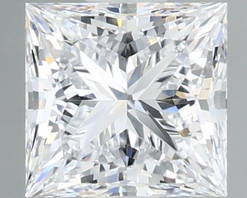 0.89ct E VS1 Rare Carat Ideal Cut Princess Lab Grown Diamond