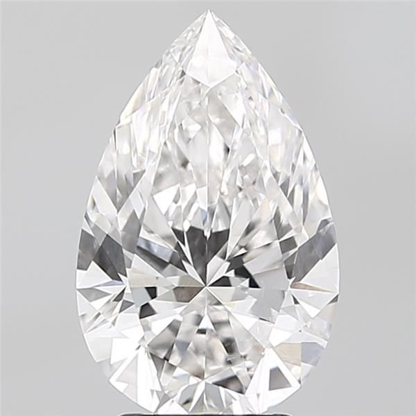 2.89 Carat Pear Lab Diamond