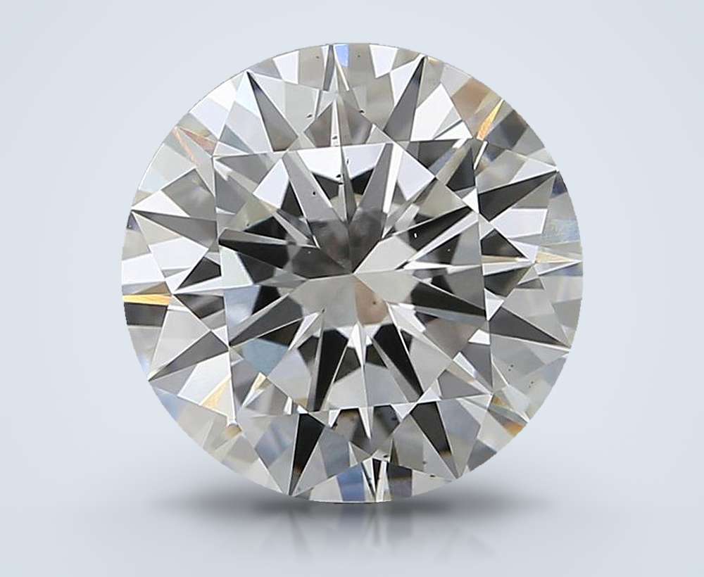3.04 Carat Round Lab Diamond
