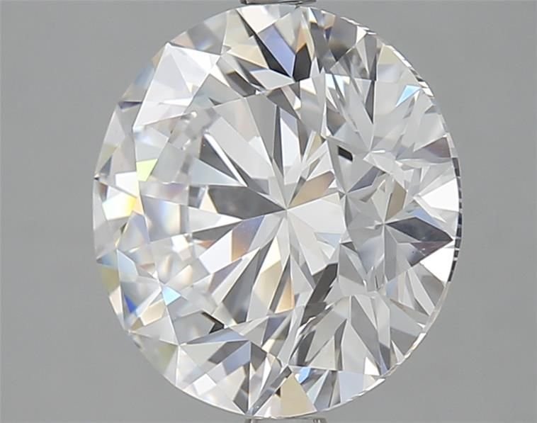 4.71ct D VS1 Rare Carat Ideal Cut Round Lab Grown Diamond