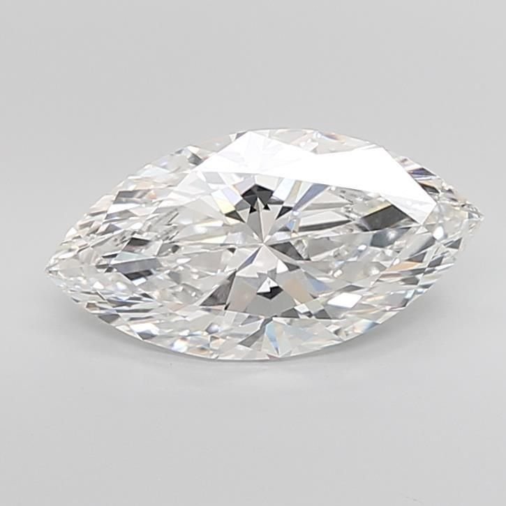 5.09ct F VVS2 Rare Carat Ideal Cut Marquise Lab Grown Diamond