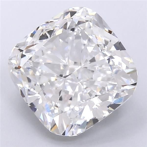 5.39ct D VVS2 Rare Carat Ideal Cut Cushion Lab Grown Diamond